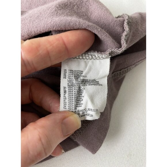 H&M Tshirt Mens Size M Dusty Purple Guitars Bikes Cars Graffiti - Picture 8 of 12